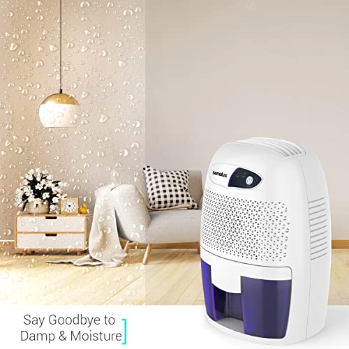 Senelux Powerful 500ML Mini Portable Best Quiet Air Dehumidifier Small Dehumidifier Efficient and Stable, Home Damp - Image 2