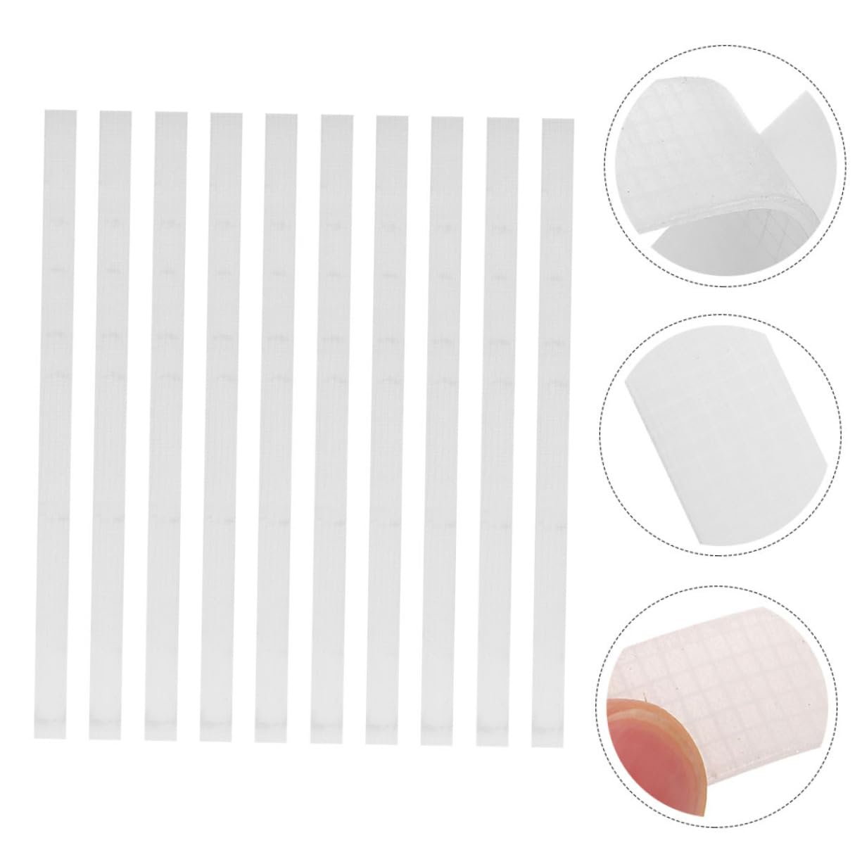 ARTIBETTER 10pcs Book Repair Glue Strips Strong Adhesion Bookbinding Tape for Office Documents Textbooks Contracts and Magazines Practical and Safe for Everyday Use