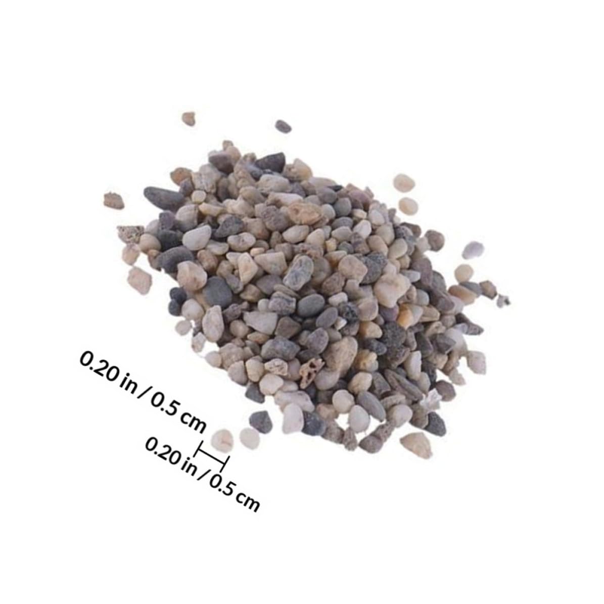 Microlandscape Decorative Pebbles Stone Set 180g River Gravel