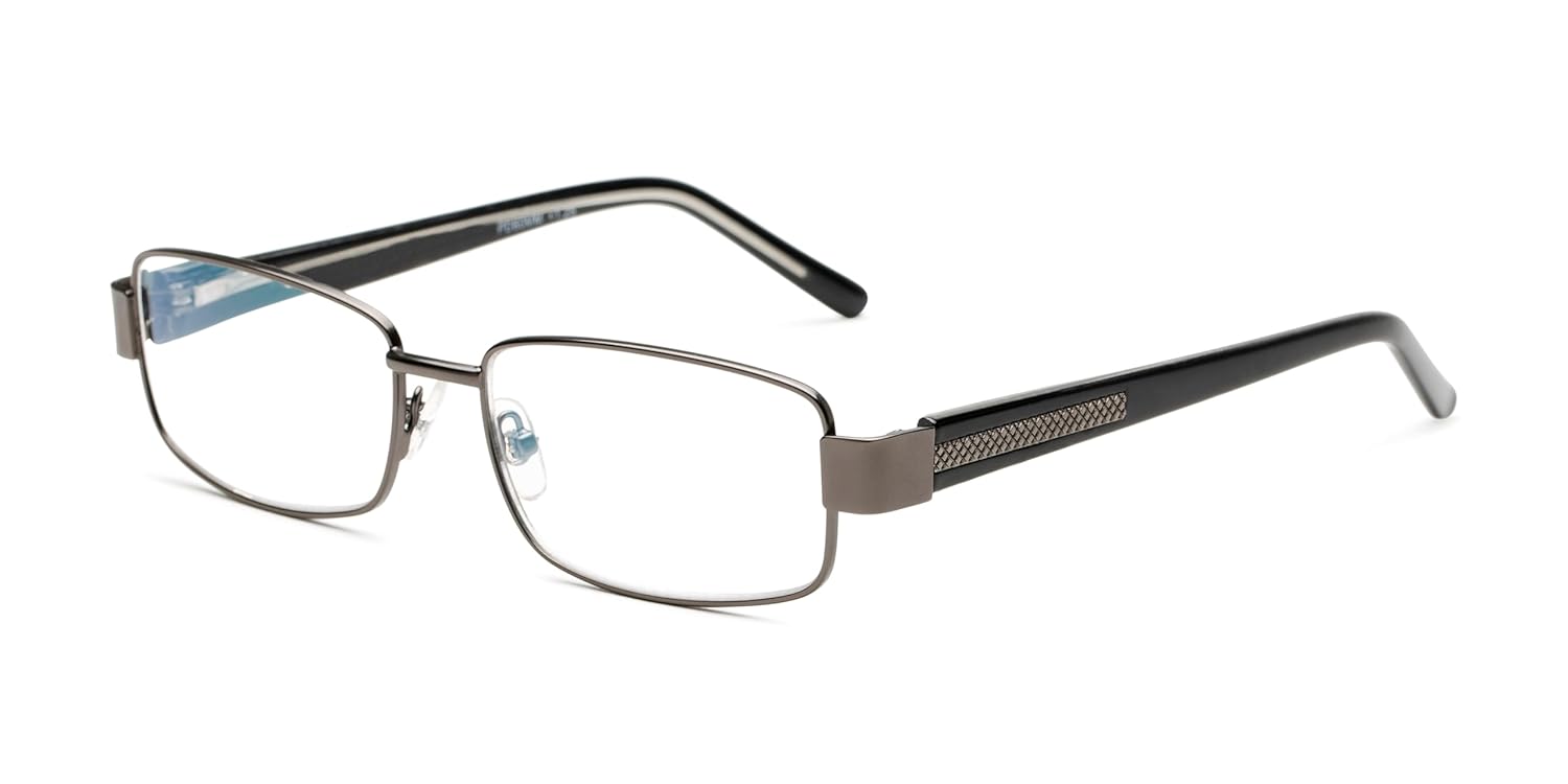 Foster Grant mens Wes Multifocus Reading Glasses Rectangular Reading Glasses