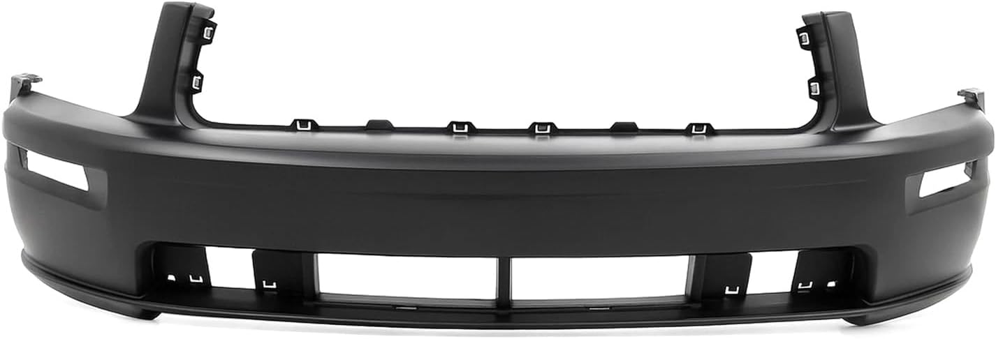 FitParts Compatible With Front Bumper Cover 2005-2009 Ford Mustang GT Equipado Base Convertible Coupe 05-09. New, Primed and Ready for Paint. FO1000575 5R3Z17D957BAA 2006 2007 2008