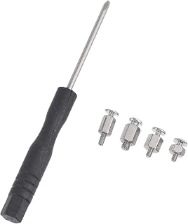 Mikikit 1 Set Computer Screw Pro Server Computer Stand for Laptop M.2 SSD Mounting Screw Mounting Screw for M.2 SSD M.2 SSD Mounting Kit Stainless Steel Computer Supply Chassis M2