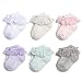 Epeius 6 Pairs Baby-Girls Infants Eyelet Frilly Lace Socks Princess Ankle Socks for 3-12 Months Off White/Pink/White/Gray/Mint Green/Purple