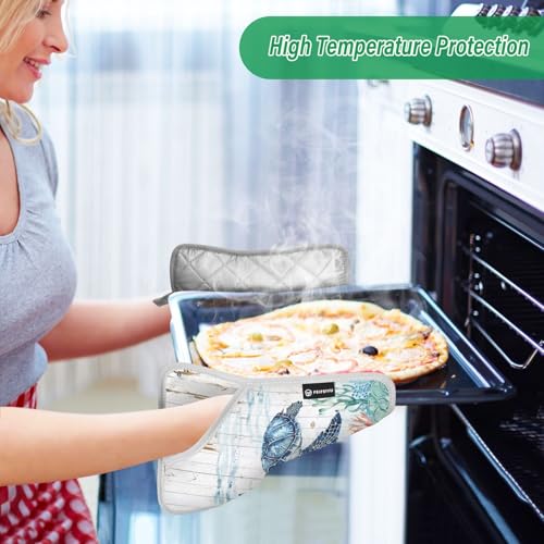 Soportes para ollas de cocina azul claro de 7 x 9.8 pulgadas Oceam 6