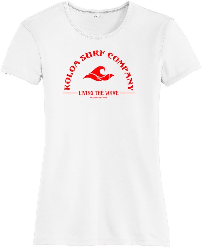 Koloa Surf - Ladies Living The Wave Keepsake Vintage 50/50 Tee Sizes XS-2XL