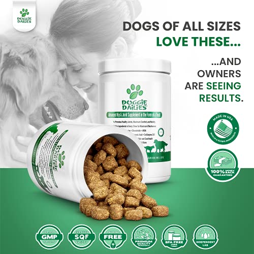Doggie Dailies Glucosamine for Dogs, 225 Soft Chews, Advanced Hip and Joint Supplement for Dogs with Glucosamine… - Image 2