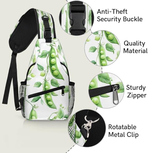Sling Bag para Adultos Multiuso de Poliéster miniatura 3