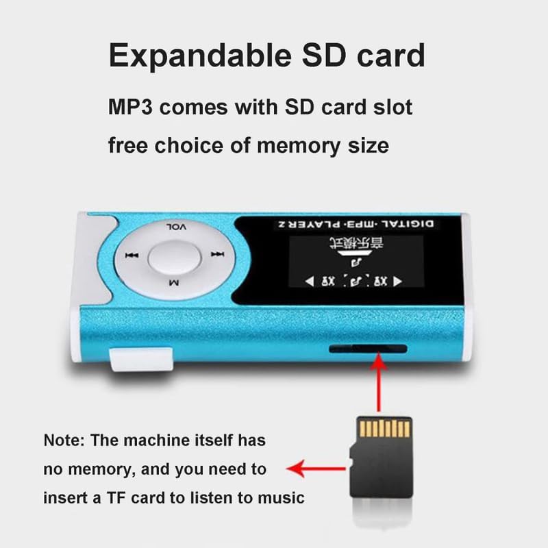 Drumstone Store Drumstone 10 Year Warranty Mini Portable MP3 Player - Image 4