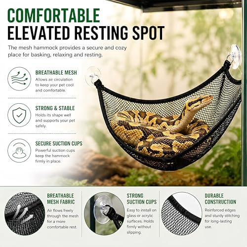 Snake Enrichment Toys Kit with Climbing Accessories for Reptile Tanks — 사진 6