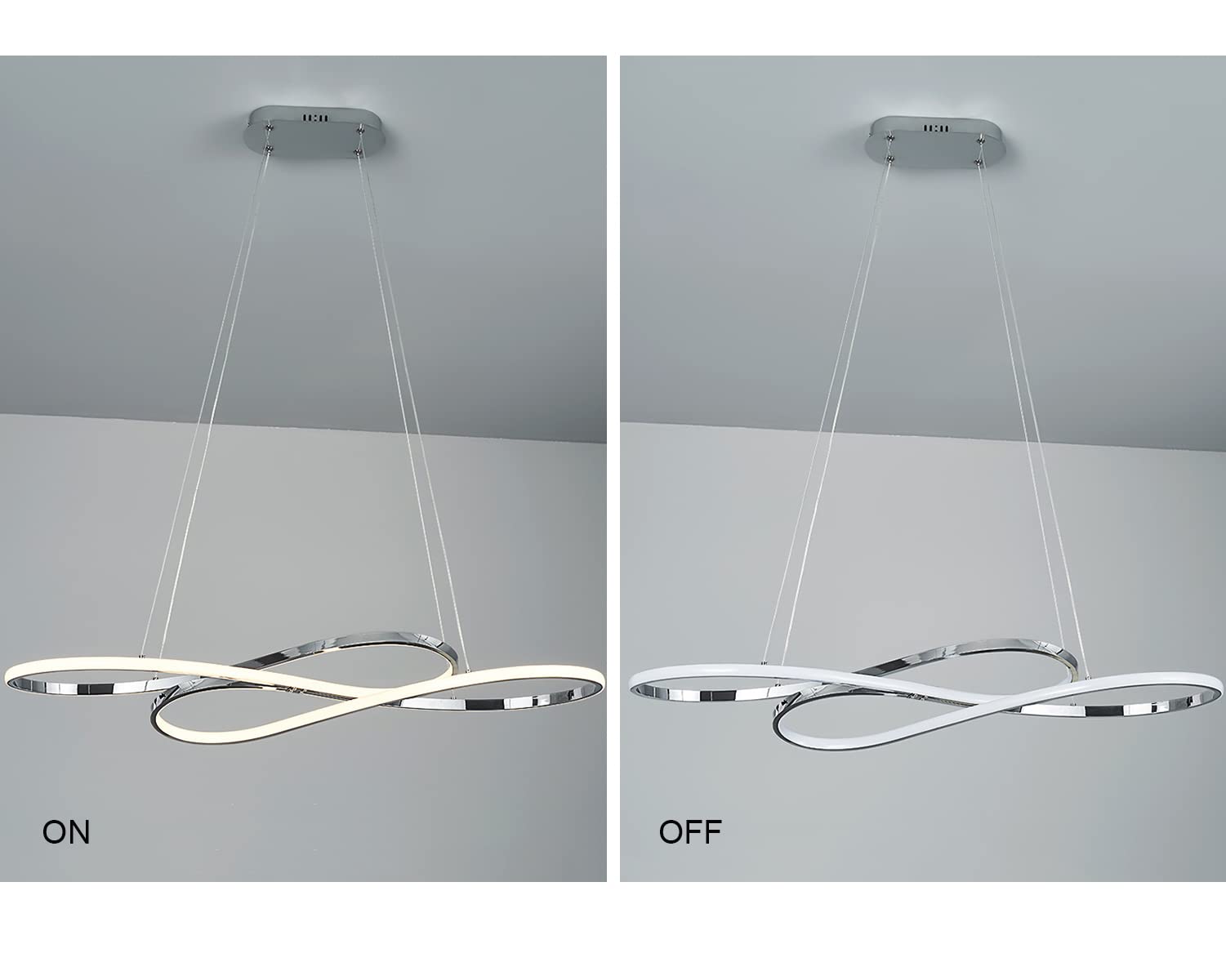 Lámpara Colgante LED Mesa de Comedor Lámpara Colgante Dorada/Negra Sala de Estar Regulable con Control Remoto Diseño de luz de Restaurante para Comedor Lámpara Colgante Araña Decoración Il