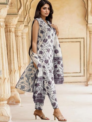Image of SHIENZY Cotton Blend Kurta Set for Women