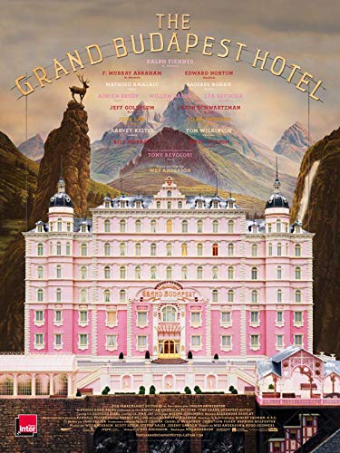 The Grand Budapest Hotel - Affiche de Film Originale - 40x53 cm - Roulée