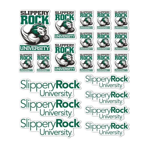 Pegatina Slippery Rock University抗刮，protege tu portátil con estilo universitario 2