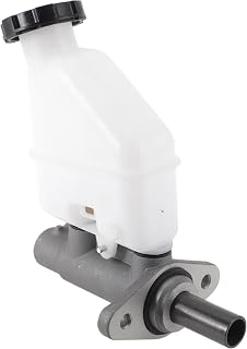 Brake Master Cylinder with Reservoir No.585102P300 for Kia Sorento 2009-2012 Hydraulic Master Cylinder Silver Tone,White Aluminum Alloy,Plastic 1 Pc