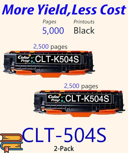 Cartucho de toner preto compatível K504S CLT-K504S 504S usado para Samsung Xpress C1810W C1860FW CLX