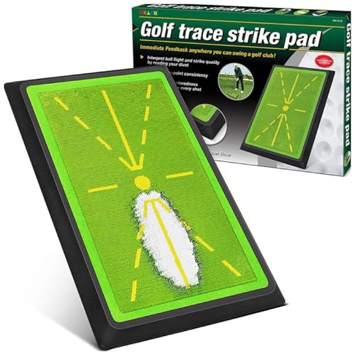 Tapis de frappe de golf d'intérieur : corrigez votre trajectoire sans aller au practice