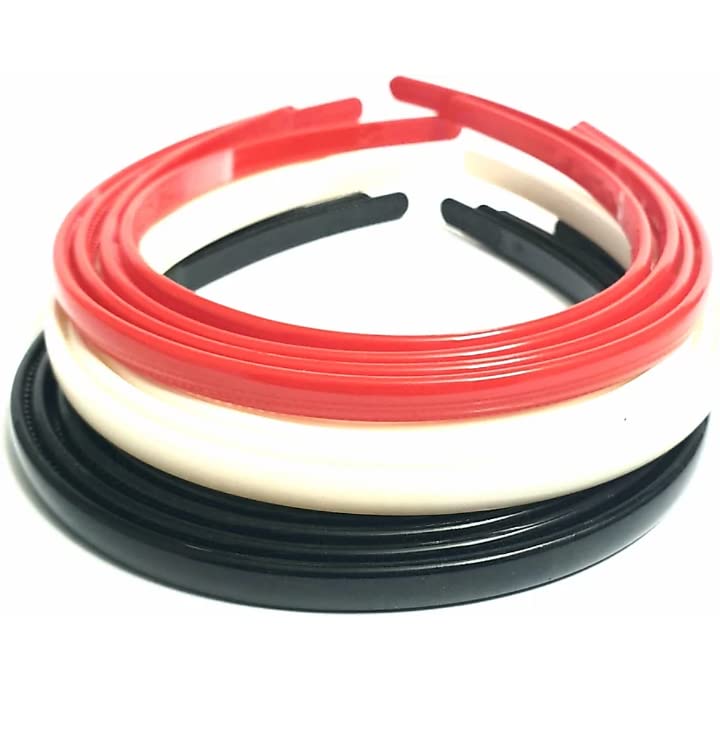 JISHA'S SOLID COLOR HAIR BAND FOR EVERYDAY USE AVIALABLE IN THREE COLORS FOR GIRLS TEENS AND WOMEN