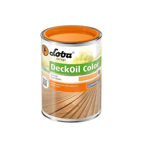 LOBA DeckOil Color (Light Brown) by LOBA - Used condition - US$66.45