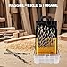 29Pcs Brad Point Wood Drill Bit Set: HSS Drill Bit Set with Double Flutes Design for Carpenter Woodworking for Hardwood, Plywood, All Types of Wood with Index Storage Case (1/16
