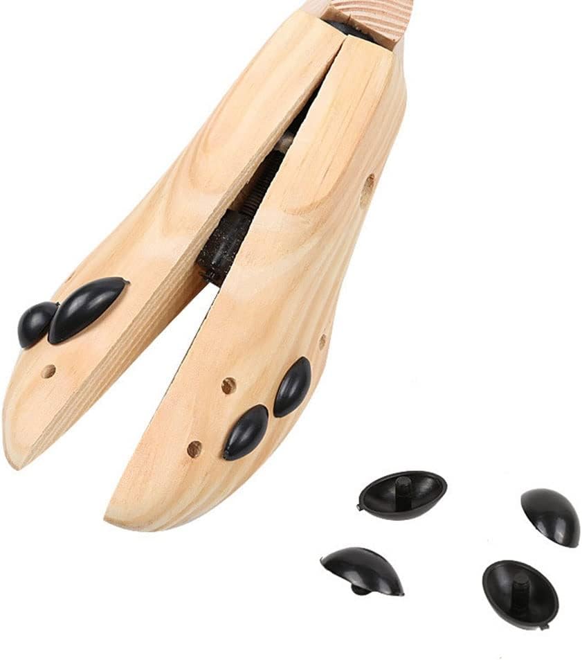 JSEIAJB Women Men Adjustable Boots Expander Shoe Stretcher High Heels Wooden Two Way Bunion Support Rack Shaper