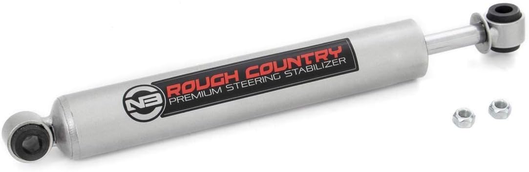 Rough Country N3 Steering Stabilizer for Jeep Grand Wagoneer/J10 Truck - 8731530