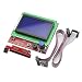 [REPRAPGURU] 12864 LCD Full Graphic Smart Display Controller for RepRap RAMPS 1.4 3D Printer Mendel Prusa Arduino Mega Pololu Shield Arduino RepRap