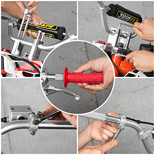 Handle Bar With Foam Pad 7/8" 22Mm Handlebar Compatible With Crf Yzf Kxf Klx Rmz Drz Pit Dirt Bike Motocross Atv Quad #TOP4
