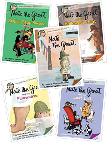 nate the great box set - Nate the Great Series: Nate the Great and the Halloween Hunt; Nate the Great and the Lost List; Nate the Great Stalks Stupidweed; Nate the Great & the Pillowcase