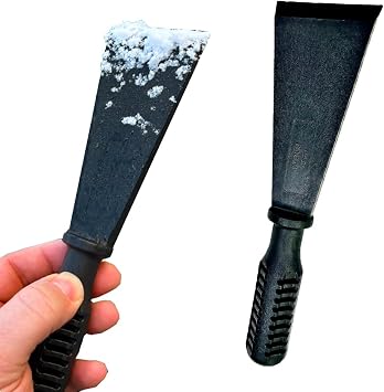 Chizlr Compact Ice Scraper - Effortlessly Remove Ice & Snow! Portable Design, Comfortable Grip, Sturdy Blade. Stay Ready for Winter Driving 1