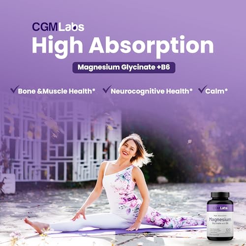 CGMLabs Magnesium Glycinate with B6