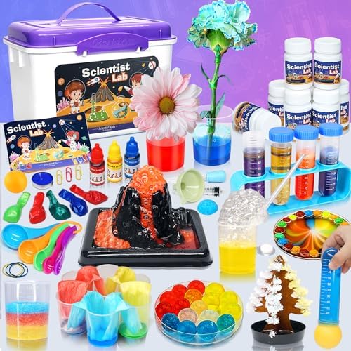 Educational Science Kit for Kids - 56 Science Lab Experiments with Lab ...