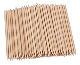 Wood Stick Nail Art Orange Cuticle Pusher Remover(100pcs)