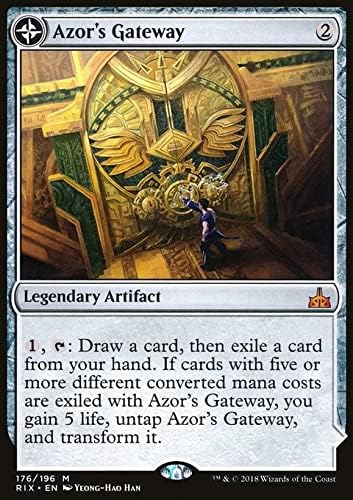 Magic: The Gathering Singles MTG Magic: The Gathering - Azor's Gateway (176) Rivals of Ixalan Rix, RIX176