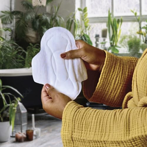 L. Pure Cotton Topsheet Pads For Women, Super Absorbency thumb #10