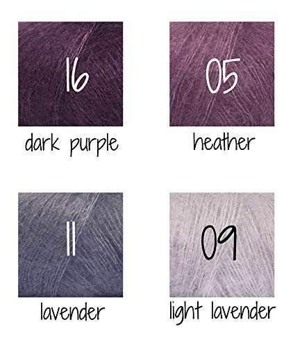 Amazon.com: Mohair and Silk Yarn Drops Kid-Silk, 0 or Lace