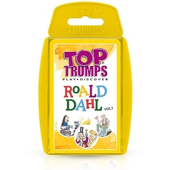 Top Trumps 1946 Roald Dahl Specials Card Game