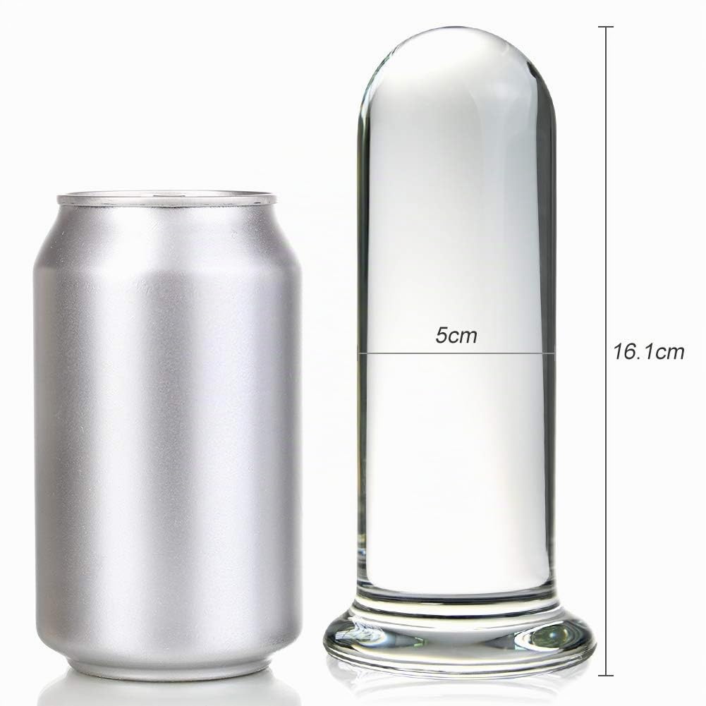 Plug Anale Plug Pour Femme Stimulateur de Point G, Bouchons Anaux En Cristal Roluck Pour Femmes Et Hommes Jouets Sexuels Anaux Transparent