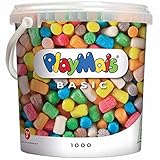 NATURPRODUKT MADE IN GERMANY: Die Produkte von PlayMais sind zu 100% biologisch abbaubar und werden in Deutschland entwickelt & hergestellt. Das umweltschonende Material besteht aus Maisgrieß & Wasser und wird mit Lebensmittelfarbe gefärbt.