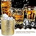 Operitacx Gold Ice Bucket Stainless Steel Ice Bucket with Tong for Beer Beverage Cooler Chilling Tub Wine Chiller Milk Can