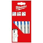 Milwaukee Traditional Metal Cutting Jigsaw Blade Pack of 5 T118B