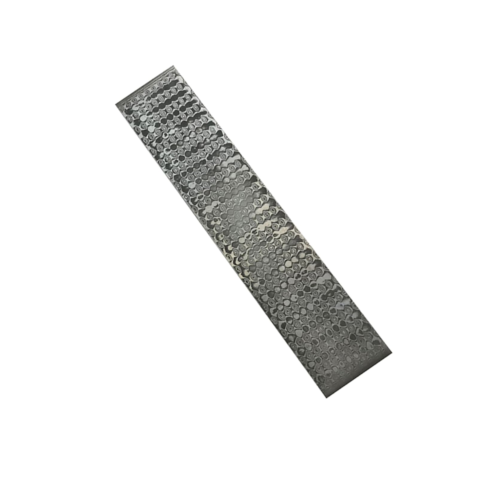 Barre de forgeage à motifs de qualité supérieure, billette d'acier de Damas, matériau de fabrication de couteaux de bricolage haute densité pour forgerons et artisans, moti