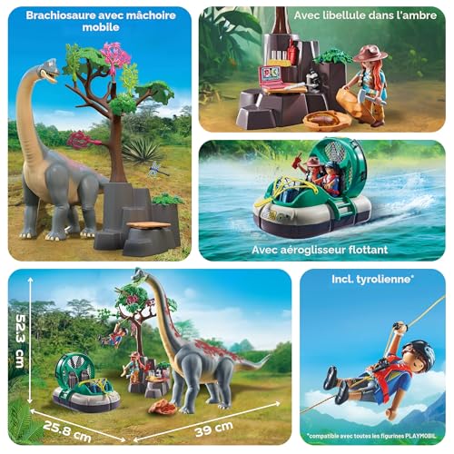 Brachiosaure explorateurs aéroglisseur - vue 8