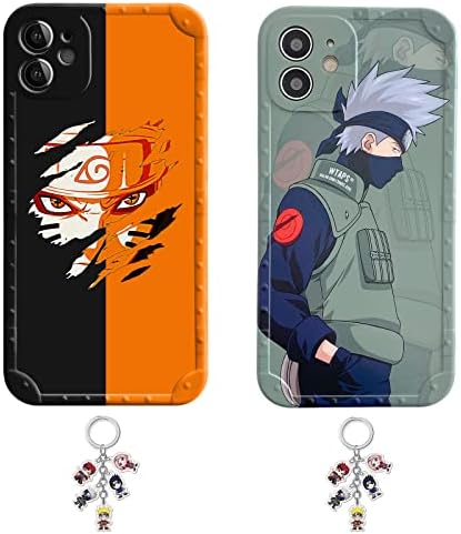 IMUNHMP Anime Phone Case for iPhone Xr,Anime Phone Case Compatible with iPhone 11/12/13,Comes with Keychain