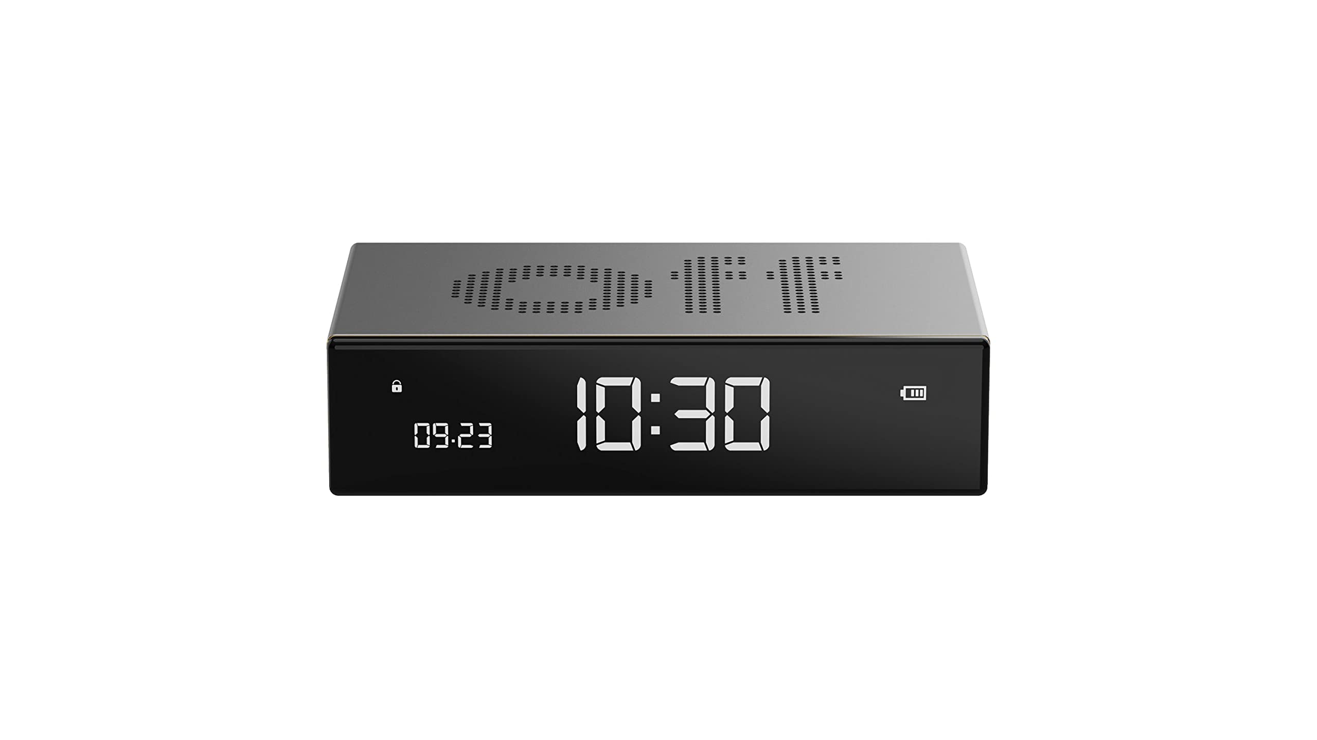 LexonLexon FLIP Premium LCD Alarm Clock Aluminium Poli