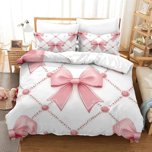 Parure de lit imprimé 3D microfibre ultra douce avec housse de couette hypoallergique