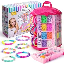 P&C 3200pcs Beads Bracelet Making Kit for Girls Ages 6-12