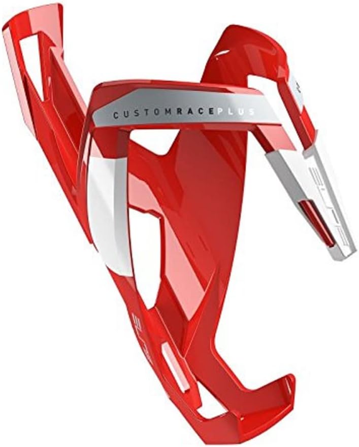 Elite Custom Race Plus Bottle Cage, RedWhite
