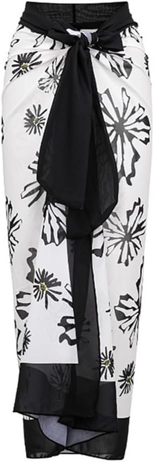 Strap 3D Flower Swimwear Women's Beach Vacation Set Skirt Sexy