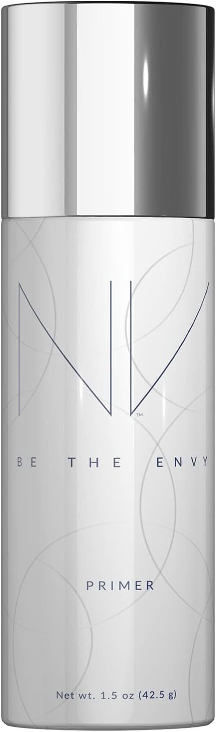 Be the Envy NV Perfecting Mist Primer | Hypoallergenic | Lightweight, Buildable Coverage | 9 Shades for All Skin Tones | Antioxidant Botanicals, Non-Comedogenic | Clean Formula | 1.5 oz