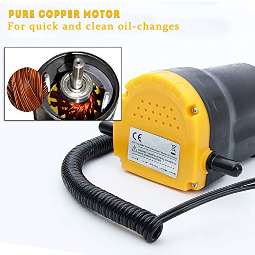 Oil Change Pump Extractor, 12V 60W Oil Extractor Pump Oil Pump Extractor, Diesel Fluid Scavenge Suction Oil Transfer Pump For Changing Oil, Oil Change Pump For Boat, Tubes, Truck, Rv, Atv, Riding Mowe #TOP1